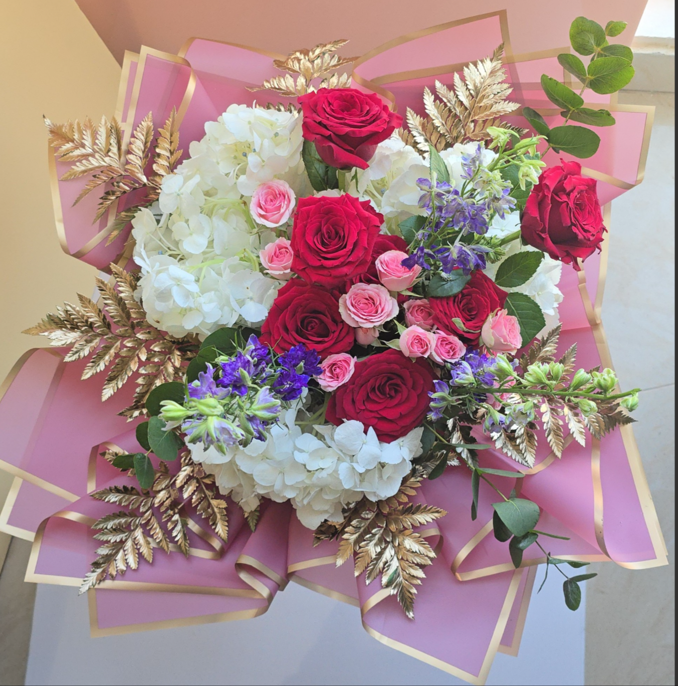 The Golden GardenBouquet only - no additions