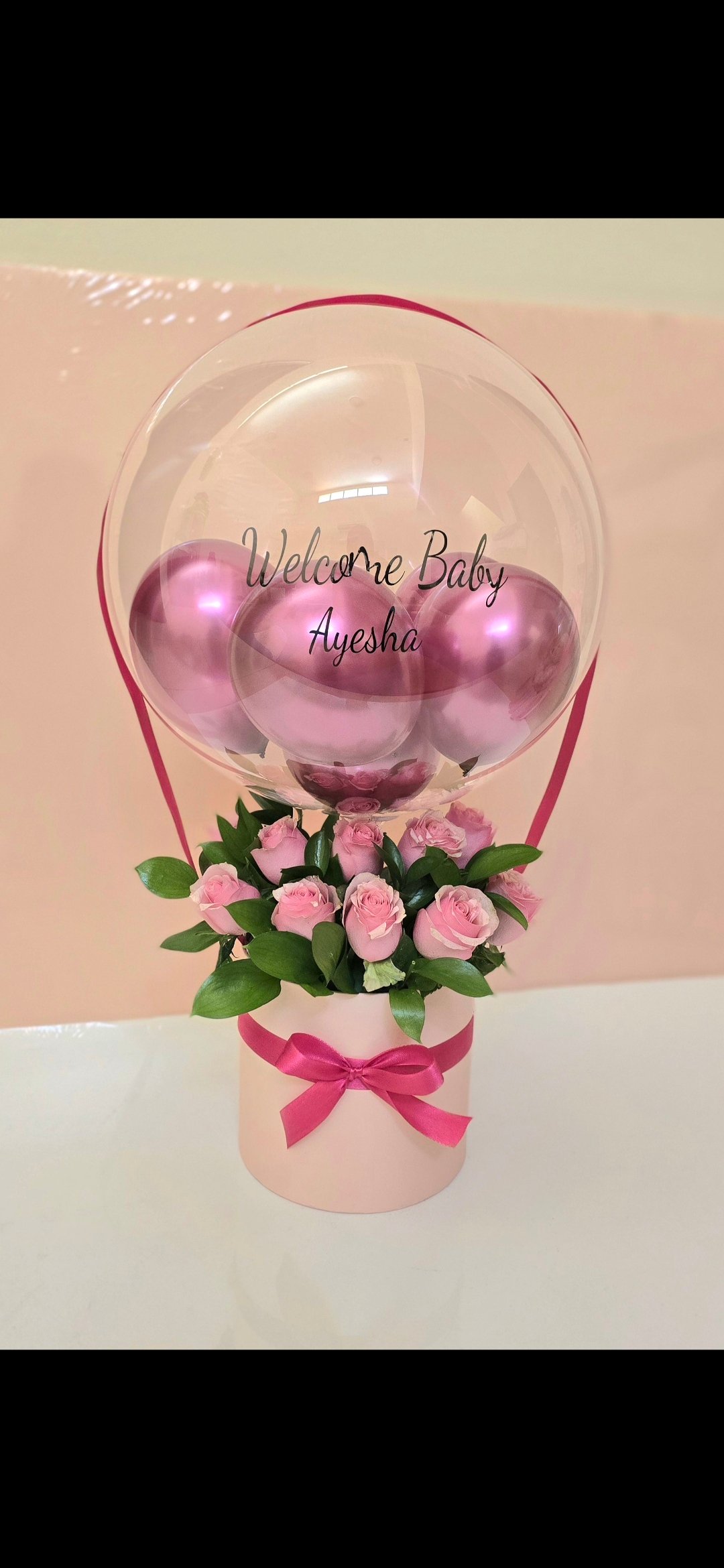 Baby girl hamper